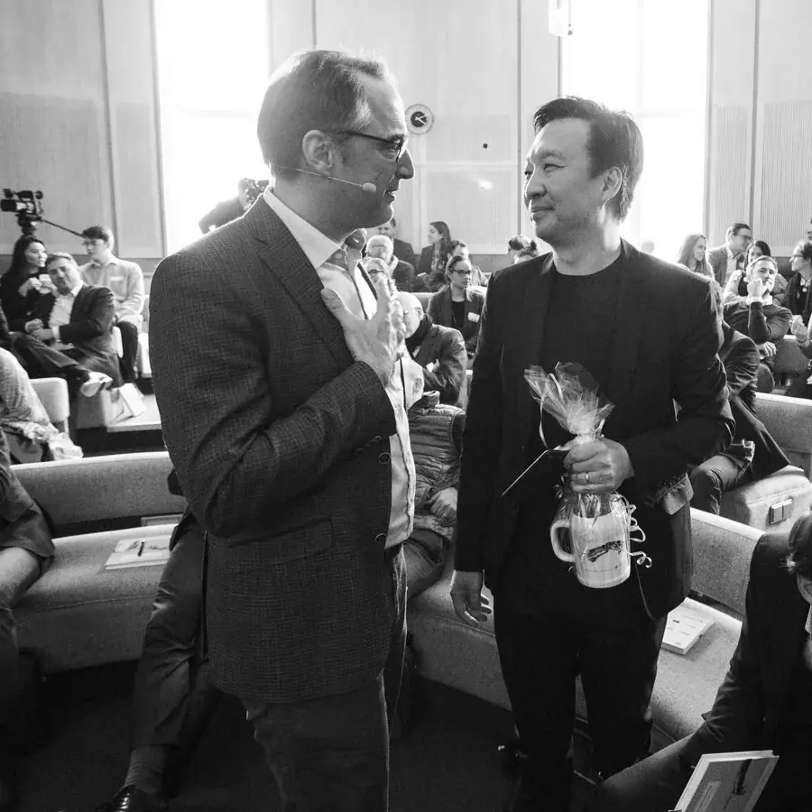 Sebastian Morgner im Gespräch mit James Law